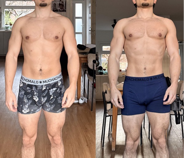 Bodybuilding coaching cut fase - Bo vetverlies resultaat